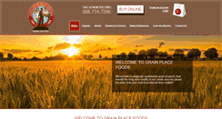 Desktop Screenshot of grainplacefoods.com
